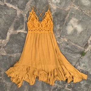 Free People Adella Slip Dress